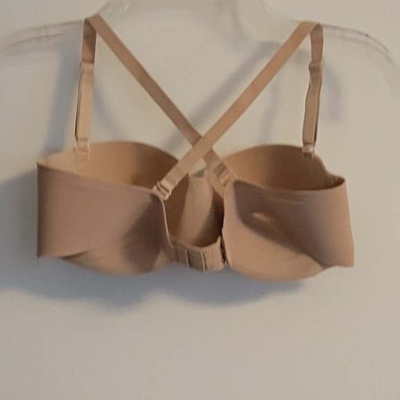 Parfait Berry Perry nude-bare strapless padded bra. Sz: 34C - Picture 4 of 7